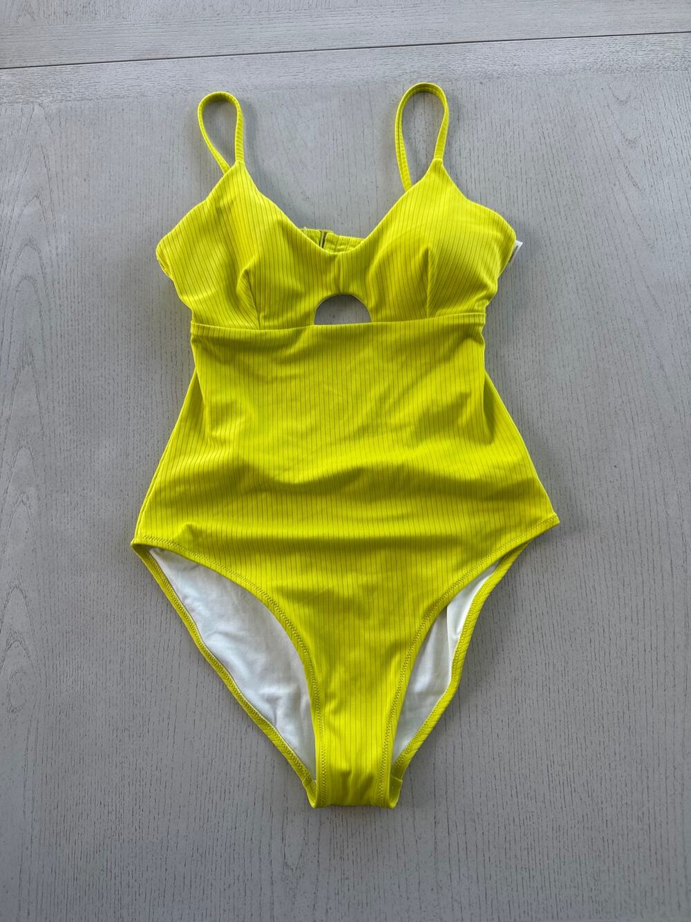 NWT High Visibility Neon One Piece Swimsuit